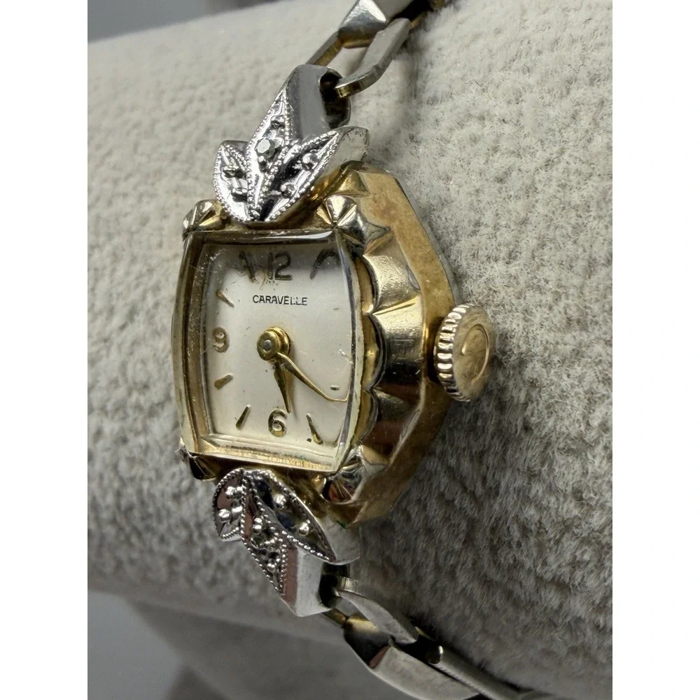 Caravelle 1966 Manual Wind Ladies Works Watch 14MM 5.5
